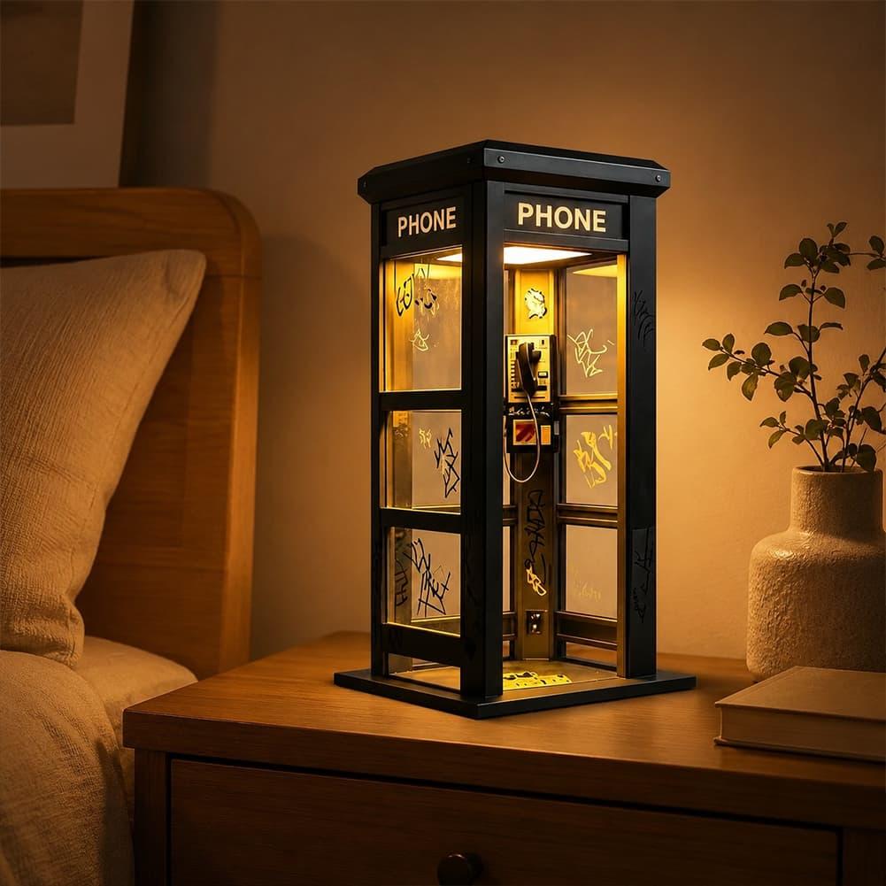 Retro Graffiti Telefon Kulübes - Desk Setup Lamp incelemesi ve fiyatı