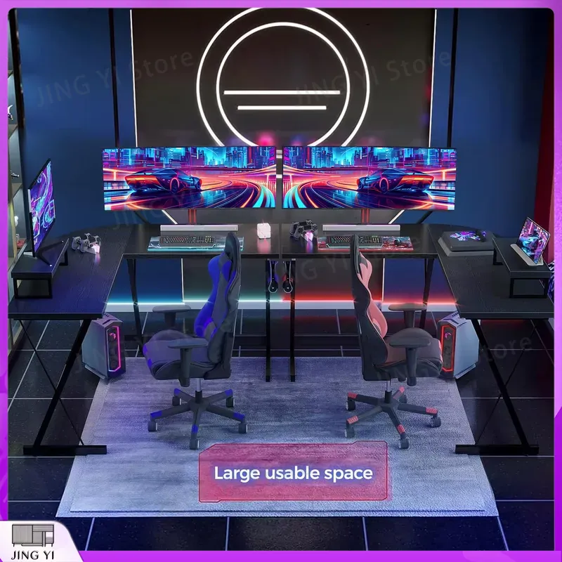 L Şekilli Oyun Masası Monitör  - Desk Setup L Shaped incelemesi ve fiyatı