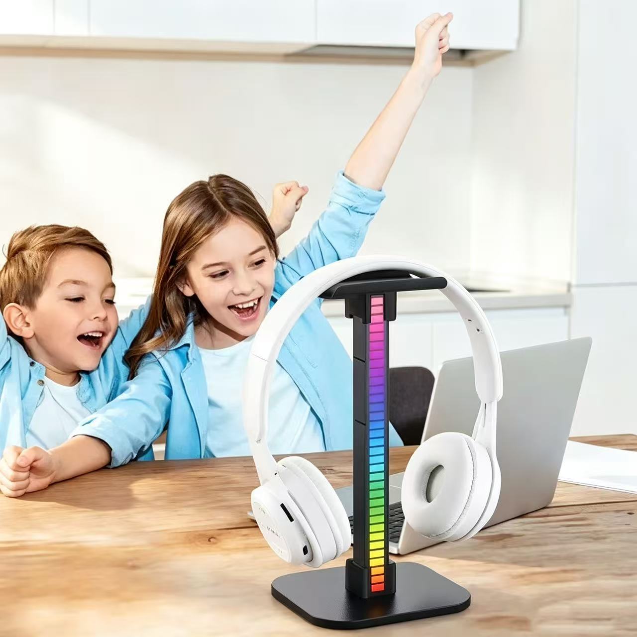 USB Oyun Kulaklığı Standı RGB  - Desk Setup Lamp incelemesi ve fiyatı